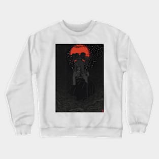 Cemetery Witch Crewneck Sweatshirt